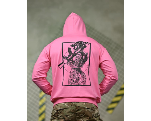 Мілітарі худі FAXIS girl pink ТР6967