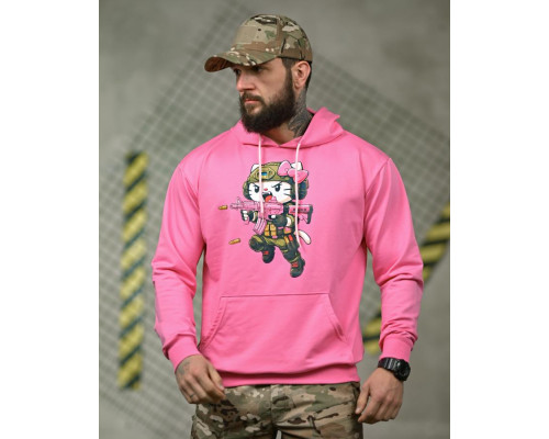Мілітарі худі FAXIS Kitty pink ТР6968