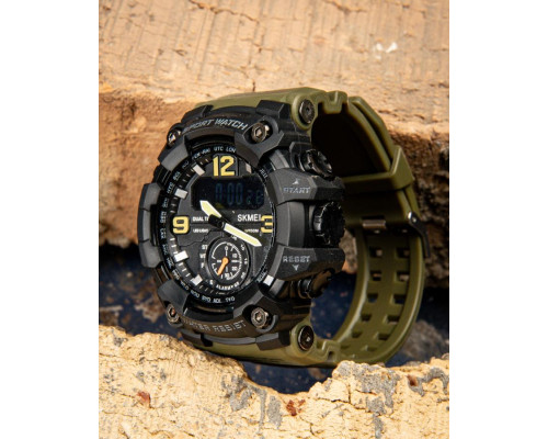 Годинники Skmei Army Green. ТР6856