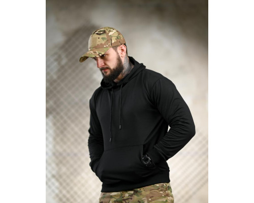 Мілітарі худі TRENASH black ТР6896