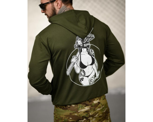 Мілітарі худі TRENASH Katana oliva ТР6025