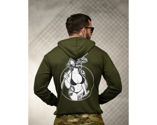 Мілітарі худі TRENASH Katana oliva ТР6025