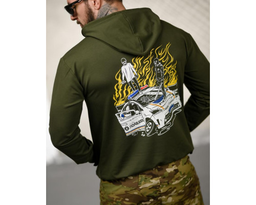 Мілітарі худі TRENASH Bandit oliva ТР6026