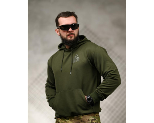 Мілітарі худі TRENASH Voron олива ТР6027