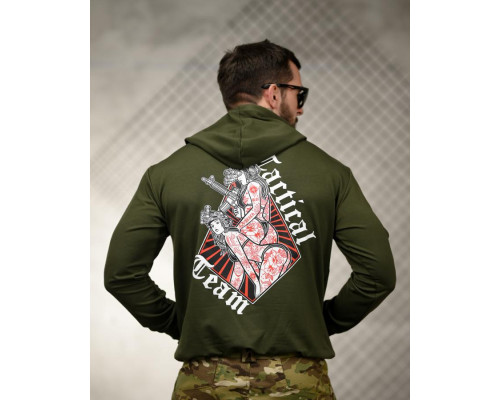 Мілітарі худі TRENASH tactical oliva ТР6031