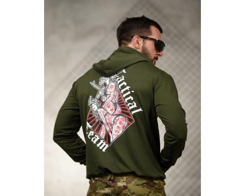 Мілітарі худі TRENASH tactical oliva ТР6031