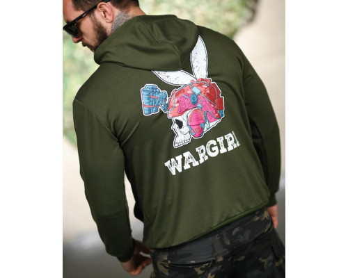 Мілітарі худі TRENASH Wargirl олива ТР6090