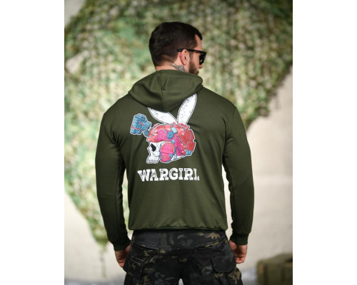 Мілітарі худі TRENASH Wargirl олива ТР6090