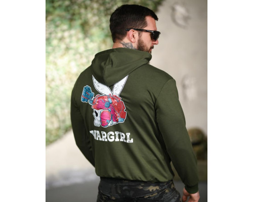 Мілітарі худі TRENASH Wargirl олива ТР6090