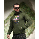 Мілітарі худі TRENASH warrior олива ТР6091