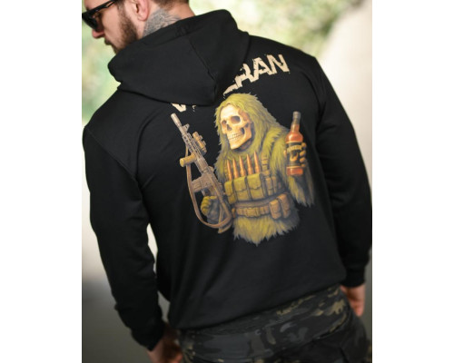 Мілітарі худі TRENASH Veteran black ТР6095