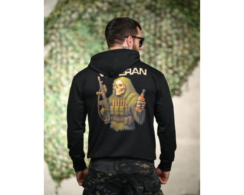 Мілітарі худі TRENASH Veteran black ТР6095