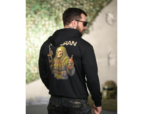 Мілітарі худі TRENASH Veteran black ТР6095