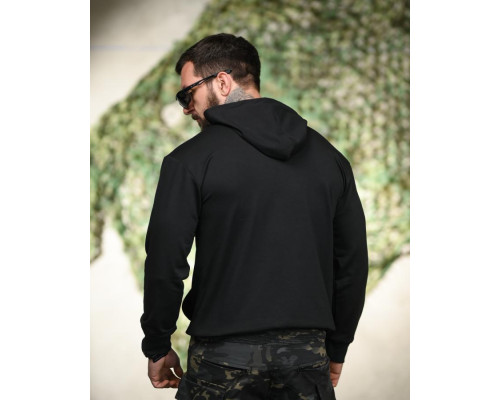 Мілітарі худі TRENASH Warrior black ТР6096