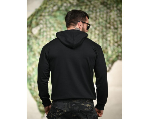 Мілітарі худі TRENASH Warrior black ТР6096