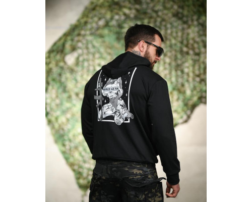 Мілітарі худі TRENASH   Only guns black ТР6097