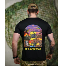 Тактична футболка SELION the operator black РП7352