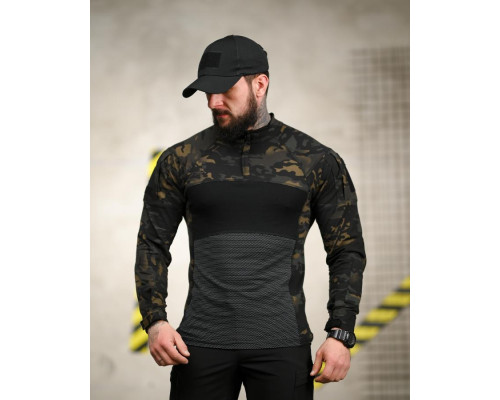 Тактична сорочка Убакс Assault black mtk ВТ4624