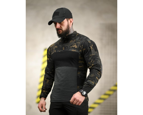 Тактична сорочка Убакс Assault black mtk ВТ4624
