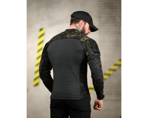 Тактична сорочка Убакс Assault black mtk ВТ4624