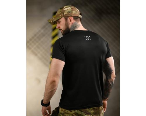 Тактична футболка BORN OF WAR Молодість black ВТ4717