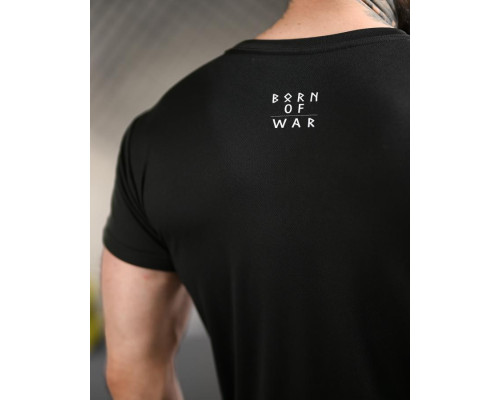 Тактична футболка BORN OF WAR Молодість black ВТ4717