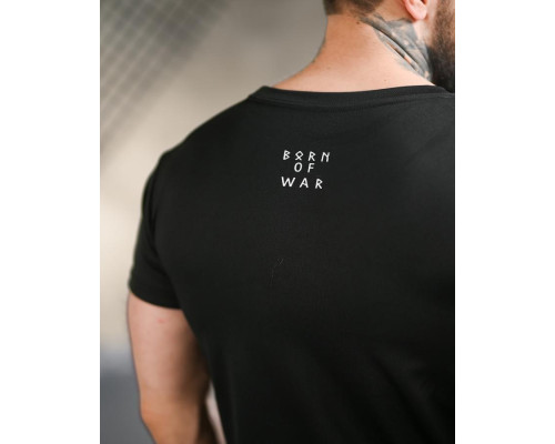 Тактична футболка Born of war black ВТ4722