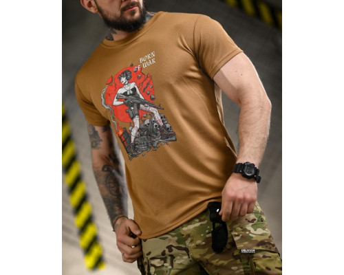 Тактична футболка Born of war coyot ВТ4723