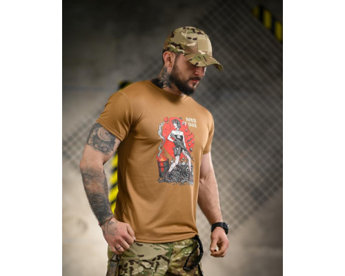 Тактична футболка Born of war coyot ВТ4723