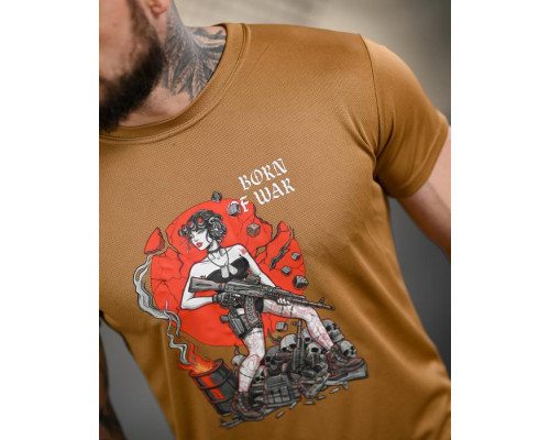 Тактична футболка Born of war coyot ВТ4723