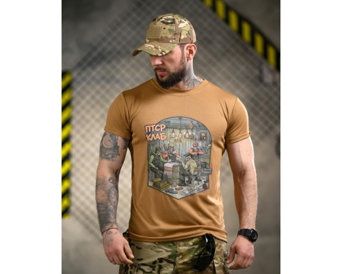 Тактична футболка BORN OF WAR ПТСР клаб ВТ4725