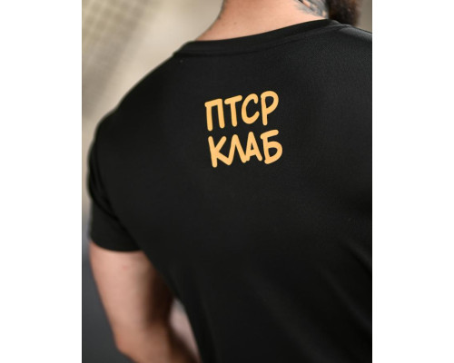 Тактична футболка BORN OF WAR ПТСР клаб black ВТ4726