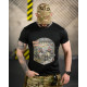 Тактична футболка BORN OF WAR ПТСР клаб black ВТ4726