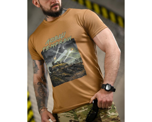 Тактична футболка BORN OF WAR Ловці темряви coyot ВТ4727