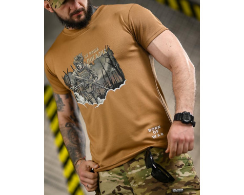 Тактична футболка BORN OF WAR Посадка coyot ВТ4728