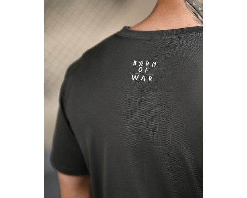 Тактична футболка Born of war grey ВТ4731