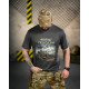 Тактична футболка BORN OF WAR Ловці темряви grey ВТ4733