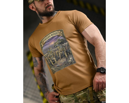 Тактична футболка BORN OF WAR Молодість coyot ВТ4717
