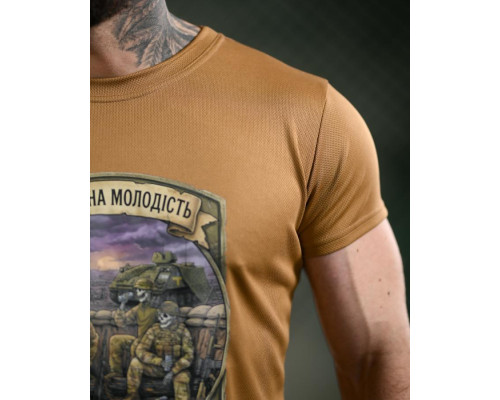 Тактична футболка BORN OF WAR Молодість coyot ВТ4717