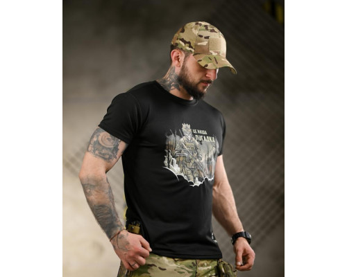 Тактична футболка BORN OF WAR Посадка black ВТ4718