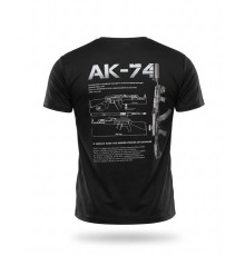 Тактична футболка SELION АК-74 black РН2540