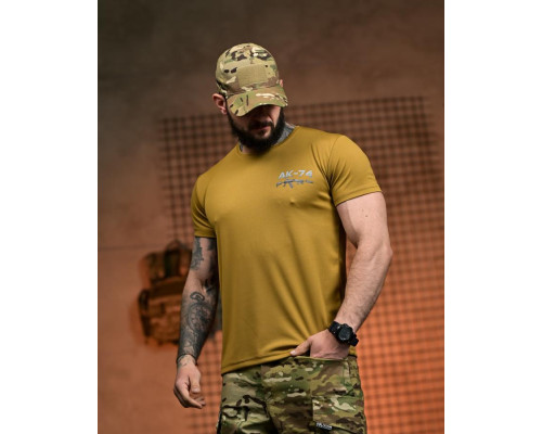 Тактична футболка SELION АК-74 кайот РН2542