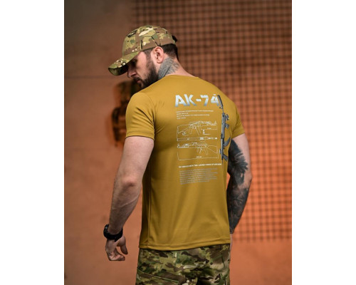 Тактична футболка SELION АК-74 кайот РН2542