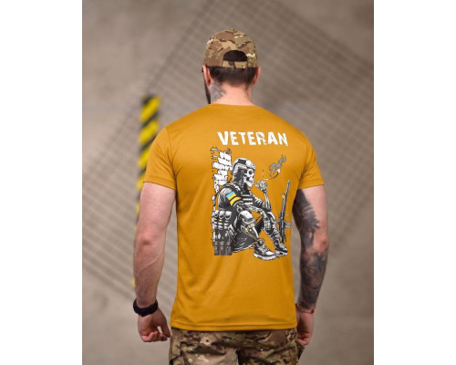 Тактична футболка SELION Veteran cayot ДЛ7221