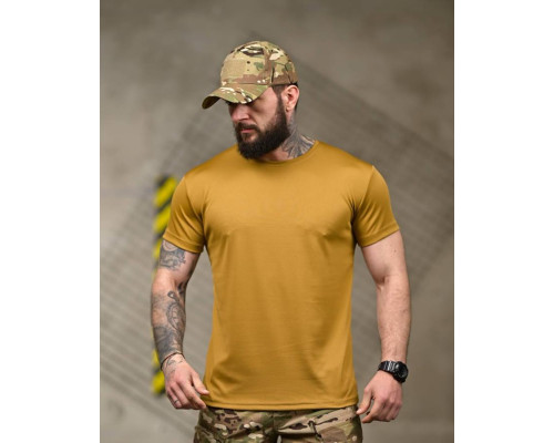 Тактична футболка SELION Veteran cayot ДЛ7221