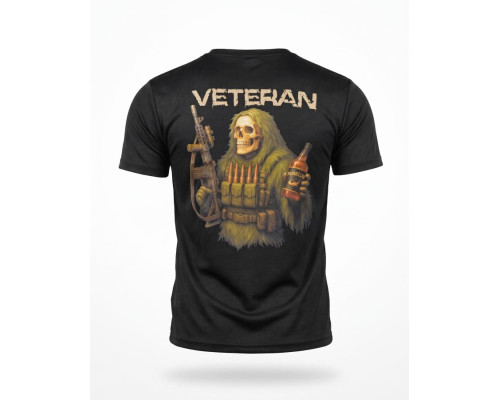 Тактична футболка SELION Veteran black ТР6929