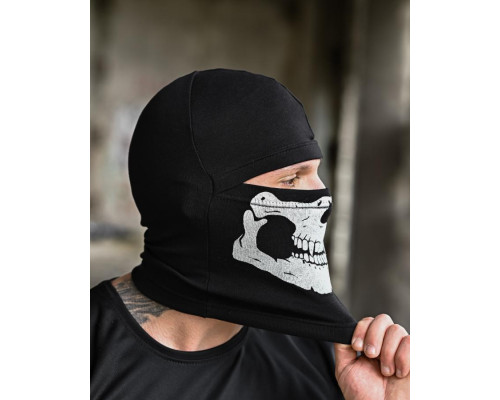 Балаклава Skull чорна ТР6935