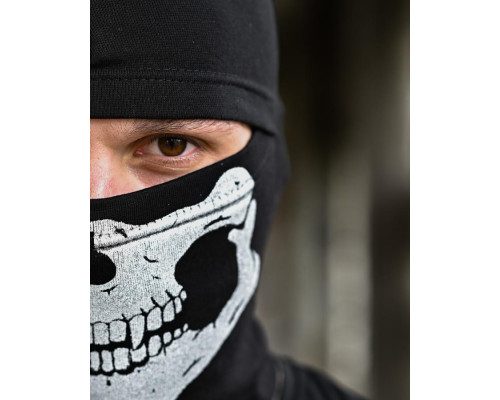 Балаклава Skull чорна ТР6935