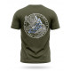 Tactical t-shirt SELION runes oliva TR6948