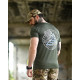 Tactical t-shirt SELION runes oliva TR6948